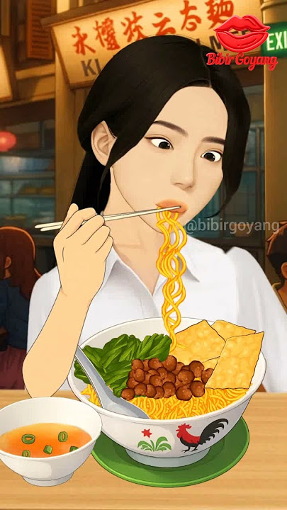 Mie Ayam x Pangsit Goreng ASMR | All the Slurps & Crunches You Need #ASMR #Mukbang #MieAyam