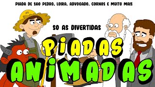 Piadas Animadas - O Prefeito Louco, Piadas De Corno, Policial, São Pedro E Muito Mais