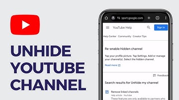 How to Unhide YouTube Channel 2024
