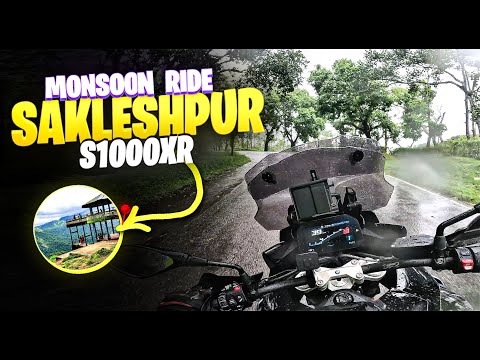 Monsoon Ride to Sakleshpur on BMW S1000XR