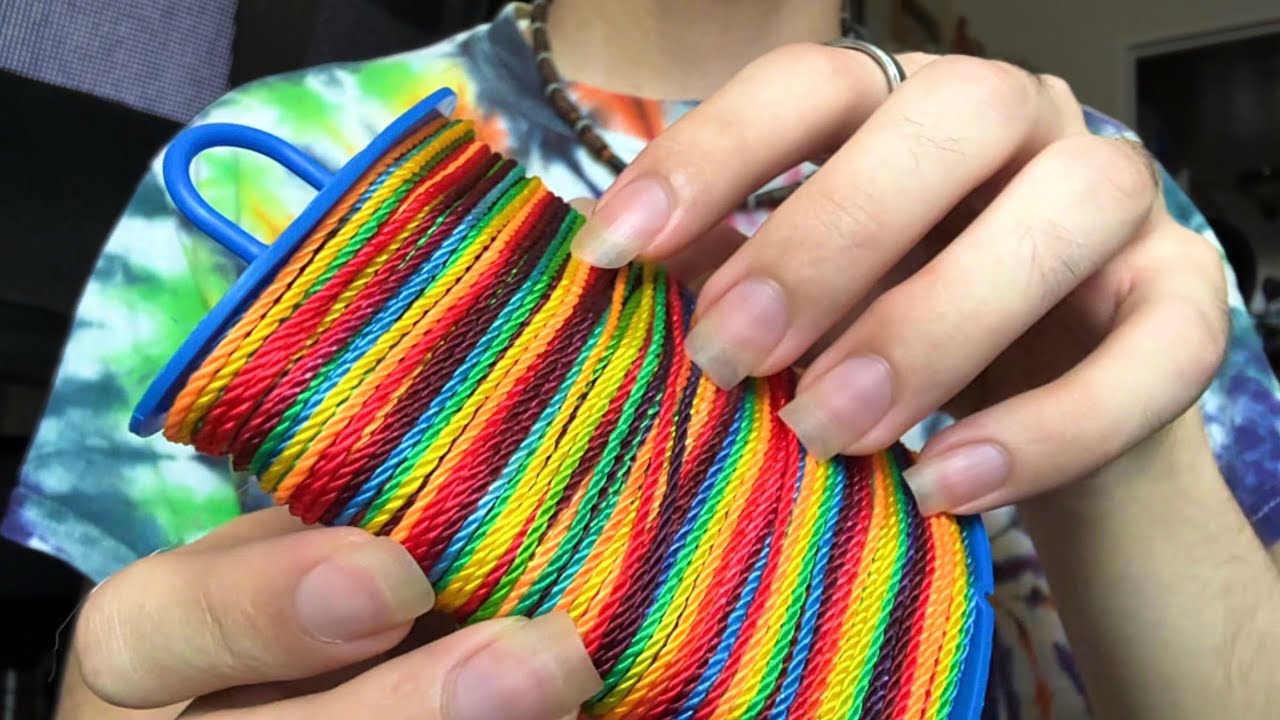 ASMR Tapping & Scratching on Random Triggers 🌈 - YouTube