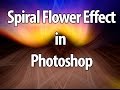 Spiral Flower Graphic Effect in Photoshop