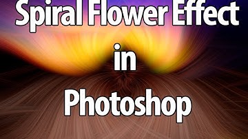 Spiral Flower Graphic Effect in Photoshop