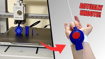 I made a Spiderman Web Shooter that actually shoots!!