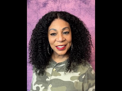 Luvme Hair Afro Curly 5x5 lace closure Flex Fit drawstring cap wig