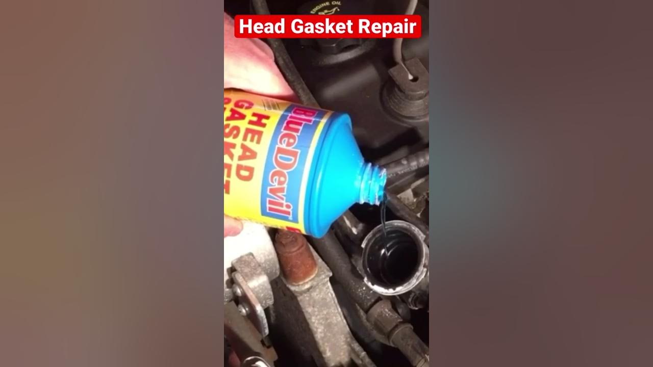 How to easily fix a blown head gasket anyone can do it youtube