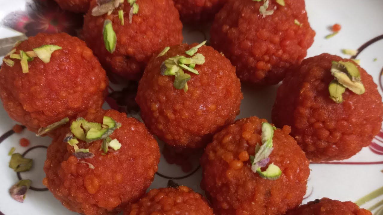 Motichoor Laduu Recipe |Motichur k laduu Recipe |मोतीचूर लड्डू रेसिपी ...