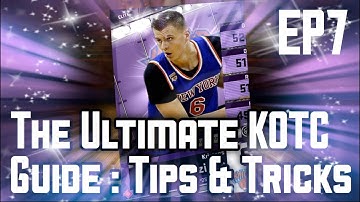MyNBA2k18 EP7: The Ultimate King Of The Court Guide : Tips & Tricks!