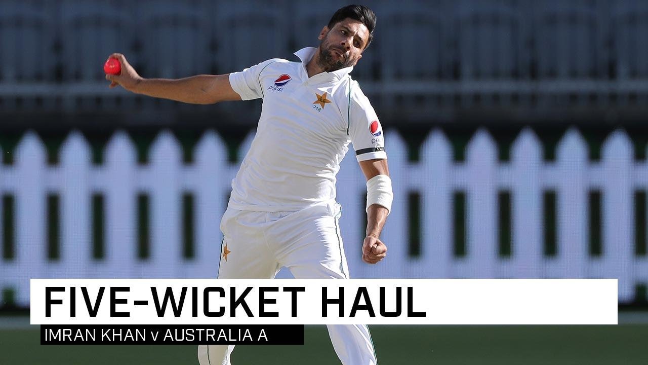 Red-hot Imran Khan destroys Australia A
