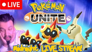 MIdnight Pokemon UNITE STREAM!! @JGALACTIC_ #pokemonunite #pokemonunitegameplay