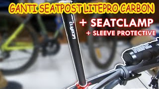 Seatclamp clamp Litepro seatpost Sepeda Lipat Seli
