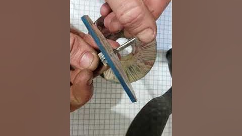 Graver sharpening by template