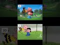 3D Peanuts movie and old school snoopy animation shot comparison #shorts