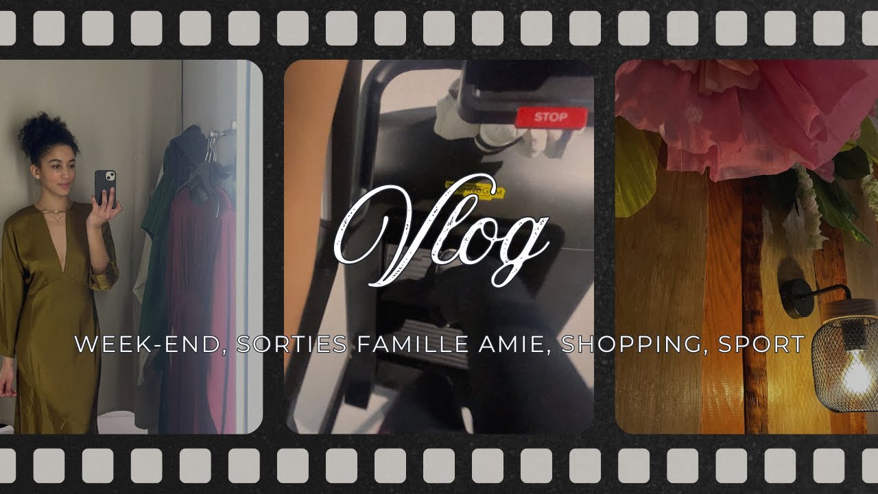 🎞️ VLOG | Sorties, Lifestyle, Shopping