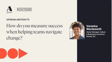 How do you measure success when helping teams navigate change?