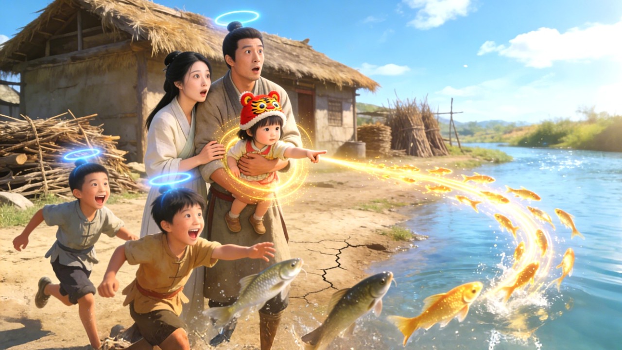 ¿Ancestro mística en fuga? Con su mente guía a su familia… y el héroe guapo invade su cabeza.