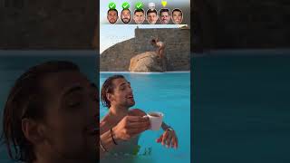 Footballers Water Moments