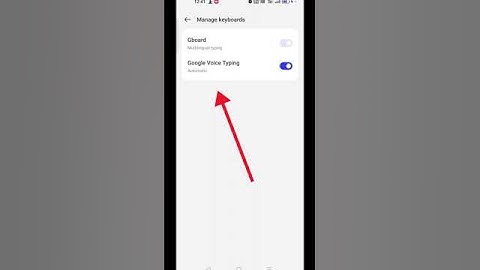 How To Enable Keyboard Use Voice Typing Setting #shorts #youtubeshorts #mobile