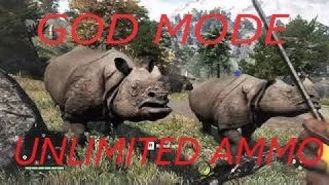 Far cry 4 cheats Unlimited Ammo and God Mode! Gameplay