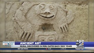 Archaeologists discover a mural more than 3,800 years old