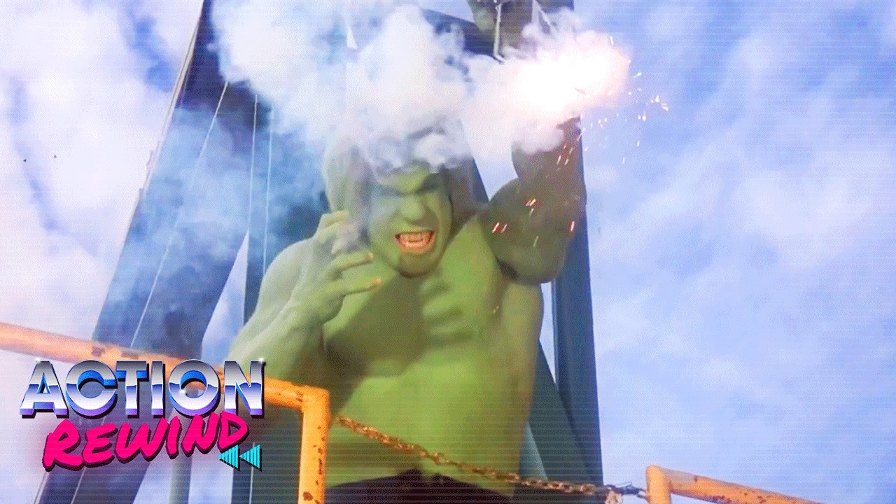 The Hulk Gets Electrocuted | The Incredible Hulk | Action Rewind - YouTube
