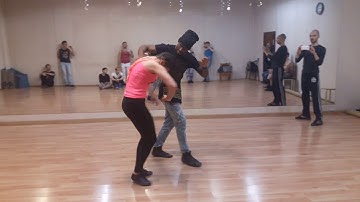 Amazing zouk improvisation by Walter Fernandes and Oksana Andreeva