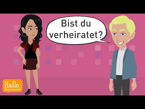 Almanca Öğrenin | Kişisel bir sohbet için temel kelimeler | Ders 1