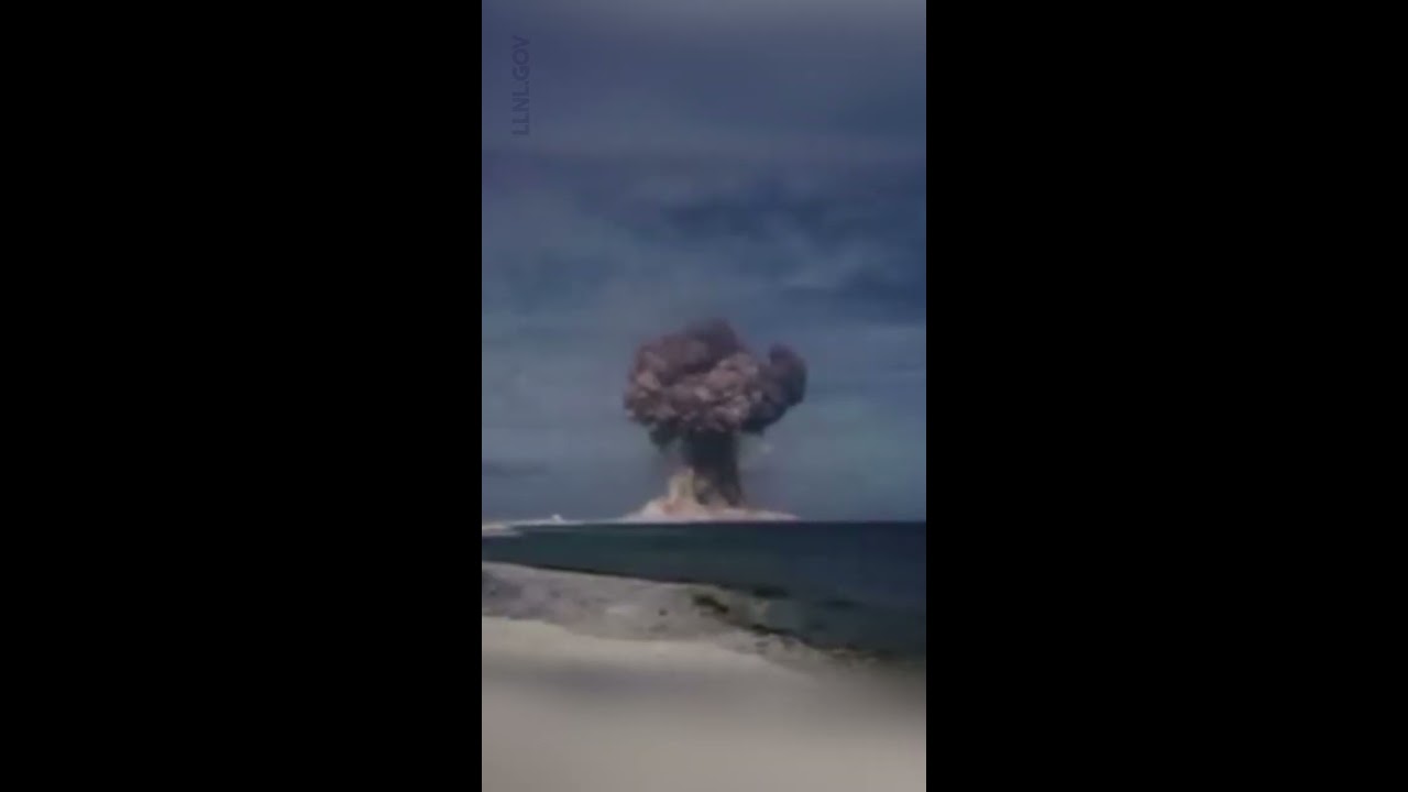 Terrifying Nuclear Test Footage