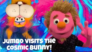 Jimbo Visit’s The Cosmic Bunny! - Puppet Video by Lee Thompson. #leethompsonpuppeteer