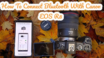How to Connect Bluetooth With Canon EOS R8 Camera             #canon #bluetooth #wifi #eosr8 #howto