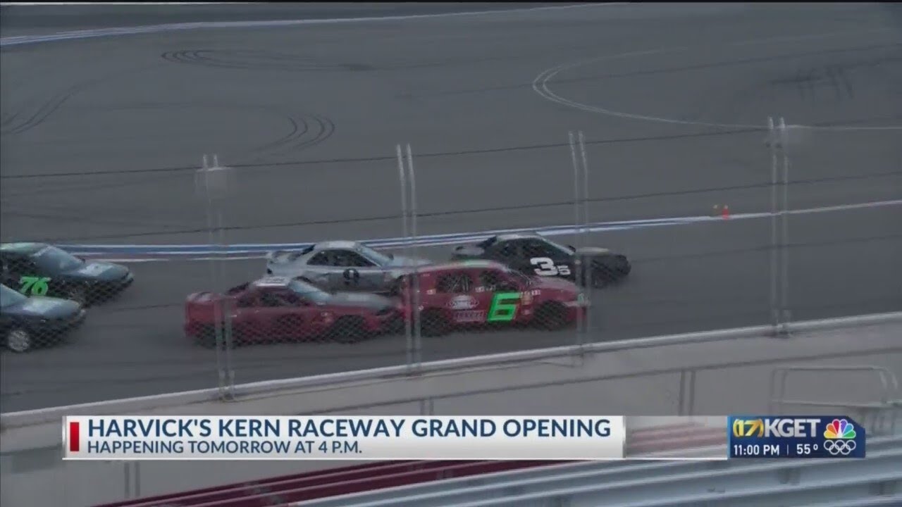 Kern Raceway Kevin Harvick's Kern Raceway grand opening - YouTube