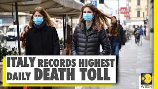 Italy records highest daily death toll | Coronavirus Live Update | Covid-19 | WION News