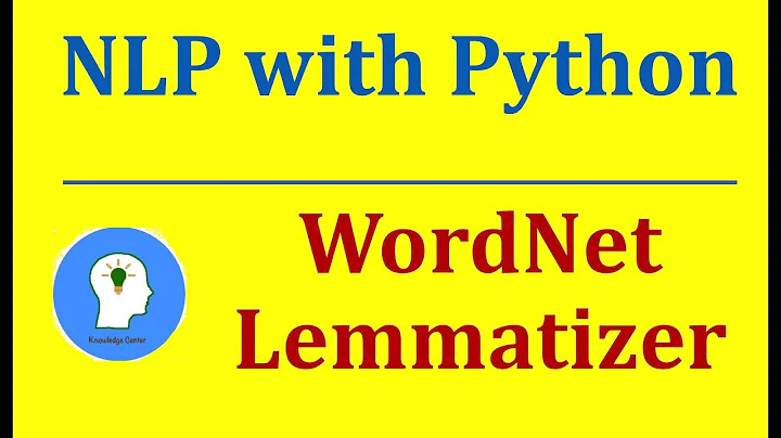 WordNet Lemmatizer in NLTK python | Natural Language Processing with Python and NLTK