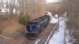 CSX New England Division Action - Late February to Early March of 2024 by drc930 646 views 2 months ago 23 minutes