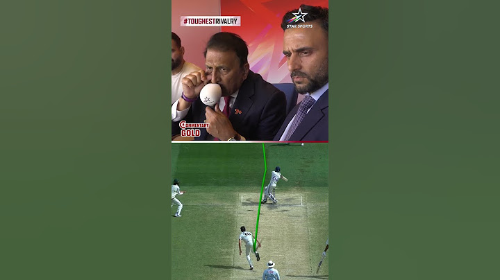 Sunil Gavaskar shares his take on Jaiswal's caught-behind decision! | #AUSvINDOnStar