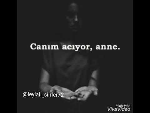 Canım yanıyor anne - ŞİİR