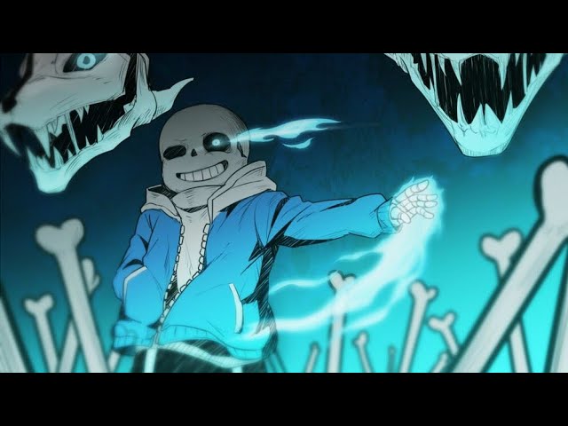 Pixilart - Sans battle animated by Abysstale1253