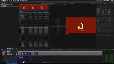 Final Cut Pro X : Modified File Easy Fix