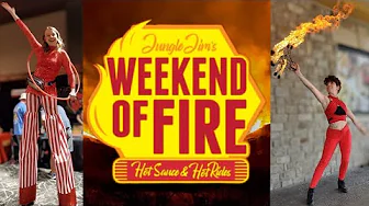 Hot Sauce, Muscle Cars and Sizzling Performers at Jungle Jim’s WEEKEND of FIRE 2024