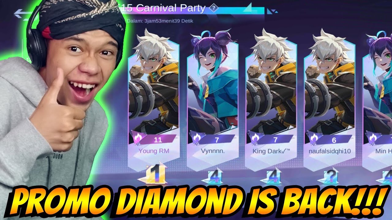 Akhirnya Event Yang Paling Kalian Tunggu - Tunggu Rilis Juga !!! 515 Carnival Party Mobile Legends