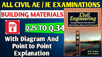 building material part 3 Gupta and Gupta book solution by vipadvancetech