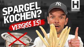 Spargel im Backpapier gegart "Italian Style"