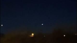 Caught an orange orb in the western sky 1/12/25 8:45 pm MST