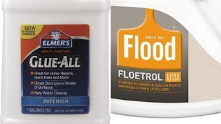 Must See ~ Recipe Comparison ~ Elmer's Glue & Floetrol vs Floetrol