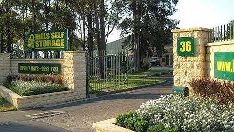Hills Self Storage Galston - Secure Self Storage Units