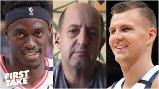 Jeff Van Gundy picks unlikely NBA title contenders and talks Mavericks \& Rockets | First Take