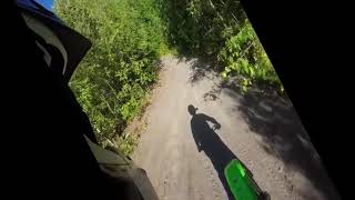 Kawasaki KX 125 -84 test ride