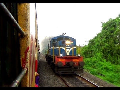 eric paschall Down ranaghat local crossing a running engine bogie