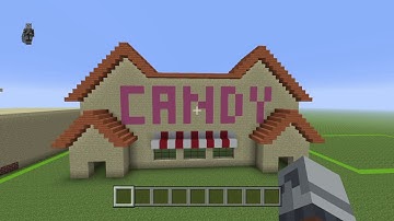 Minecraft: How To Make A Candy Shop Tutorial!
