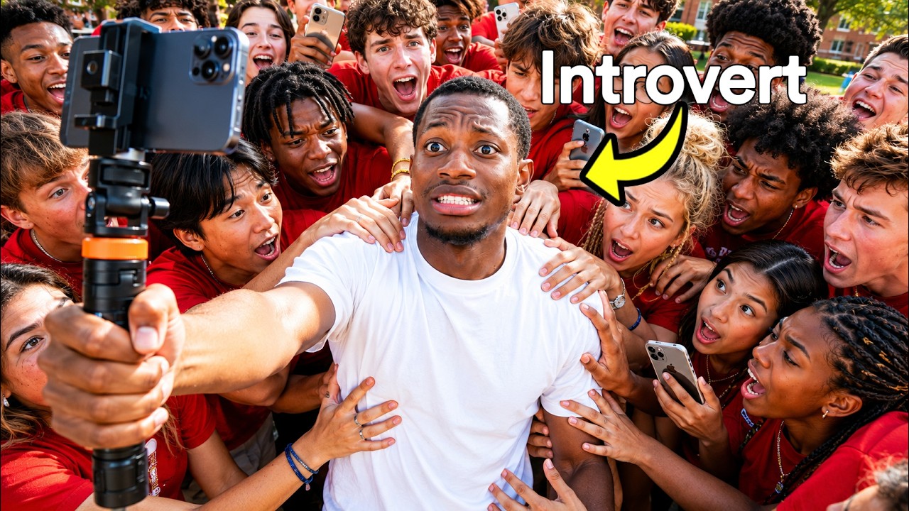 I Forced an Introvert (me) to Livestream IRL
